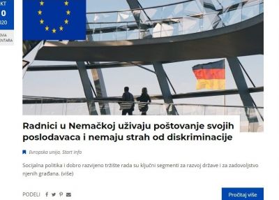 First media features within the Pulse of Europe project published