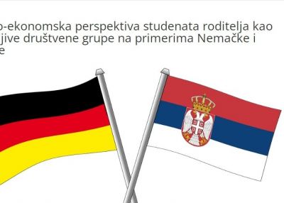 Položaj studenata-roditelja kao osetljive društvene grupe na primerima Nemačke i Srbije